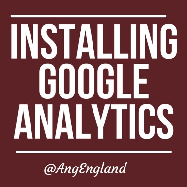 Installing Google Analytics on Wordpress
